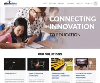 Schoolsourcetech.com(Connecting Innovation To Education) Screenshot