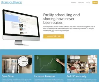 Schoolspace.us(Facility Use Software for Schools) Screenshot