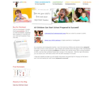 Schoolsparks.com(Preschool and Kindergarten Readiness) Screenshot