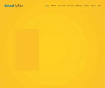 Schoolspider.co.uk(Primary school websites) Screenshot