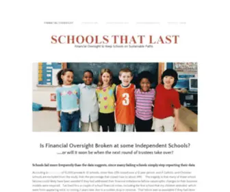 Schoolsthatlast.com(Financial Oversight) Screenshot