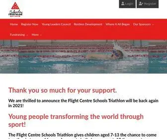 Schoolstriathlon.org(Schools Triathlon) Screenshot