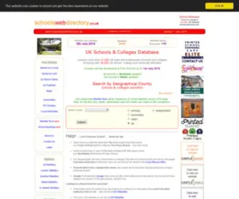 Schoolswebdirectory.co.uk(Schools Web Directory UK) Screenshot