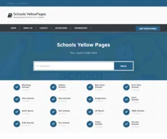 Schoolsyellowpages.com(Schoolsyellowpages) Screenshot