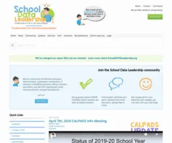 Schooltechnologyleadership.com(School Data Leadership Association) Screenshot