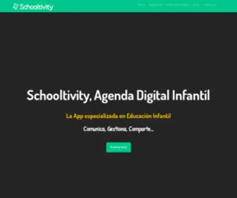 Schooltivity.com(Agenda Digital Infantil especializada) Screenshot