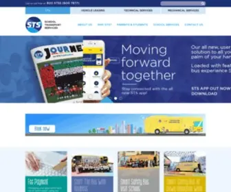 Schooltransportservices.com(STS) Screenshot