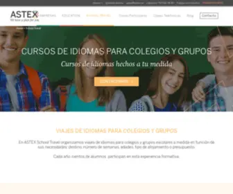 Schooltravel.es(Cursos de idiomas para colegios y grupos) Screenshot