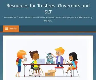 Schooltrustee.blog(Resources for Trustees) Screenshot
