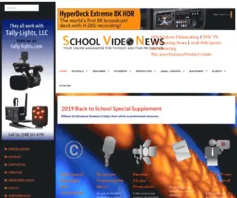 Schoolvideonews.com(School Video News) Screenshot