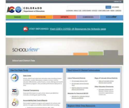 Schoolview.org(Schoolview) Screenshot
