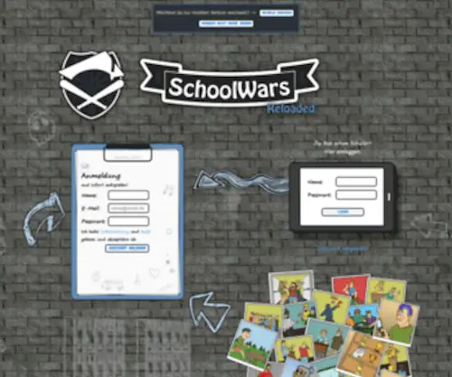 Schoolwars.de(Kostenloses Browsergame) Screenshot