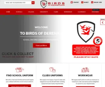 Schoolwear-UK.com(Birds of Dereham) Screenshot