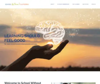 Schoolwithoutsuffering.com(School Without Suffering) Screenshot