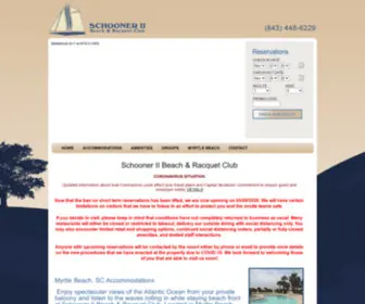 Schooner2MYRtlebeach.com(Schooner II Beach & Racquet Club) Screenshot