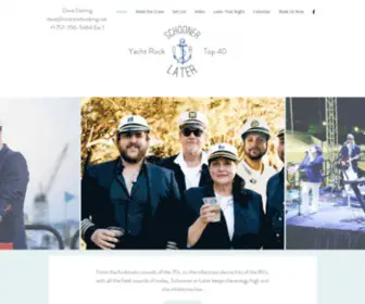 Schoonerorlaterband.com(Yacht Rock) Screenshot