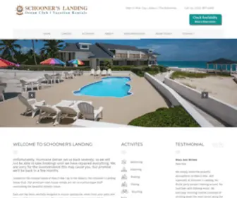 Schoonerslanding.com(SCHOONER'S LANDING Ocean Club) Screenshot