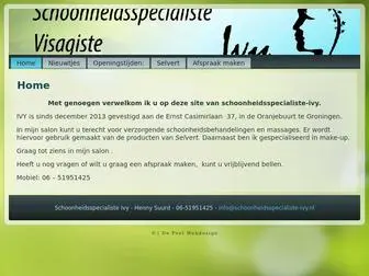 Schoonheidsspecialiste-Ivy.nl(Schoonheidsspecialiste Ivy) Screenshot