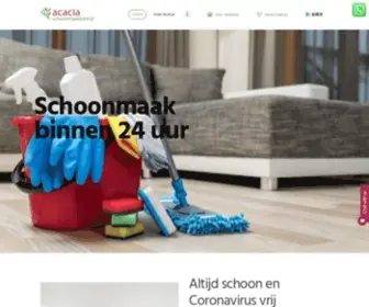 SchoonmaakbedrijFacacia.nl(Schoonmaakbedrijf Acacia) Screenshot