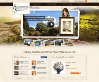 Schoonoverstemplefuneralhomes.com(Schoonover-Stemple Funeral Homes) Screenshot