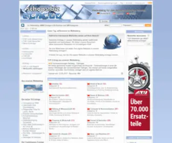 Schops.biz(Willkommen bei Webkatalog) Screenshot