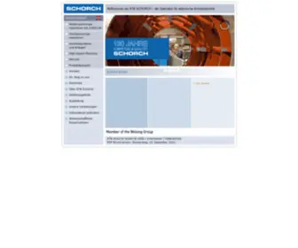 Schorch.de(Home, ATB Schorch GmbH) Screenshot