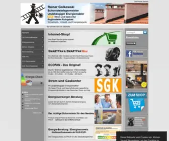 Schornsteinfeger-Gas.de(Rainer golkowski) Screenshot