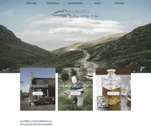 Schottland.com(Schottland Ferienhaus Urlaub Highlands of Scotland) Screenshot