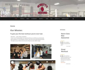 Schottsboxing.com(Schott's Boxing) Screenshot