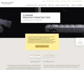 SChrammwerkstaetten.de(Home of sleep) Screenshot