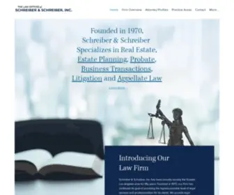 SChreiberlawfirm.com(Estate Plan) Screenshot