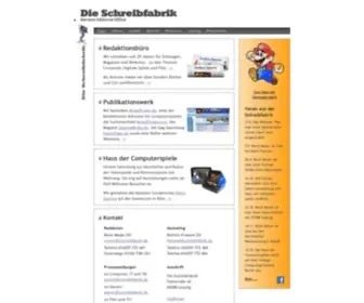 SChreibfabrik.de(Die Schreibfabrik) Screenshot