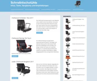 SChreibtischstuhl-Vergleich.de(Just another WordPress site) Screenshot