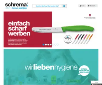 SChrema.de(Schrema Werbeartikel) Screenshot