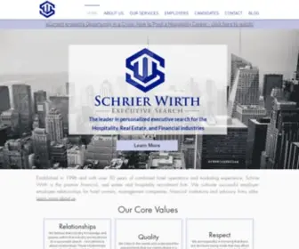 SChrierwirth.com(Schrier Wirth Executive Search) Screenshot