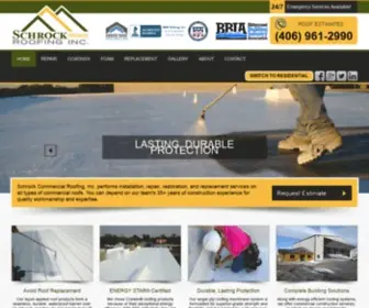 SChrockroof.com(Schrock Commercial Roofing Company) Screenshot