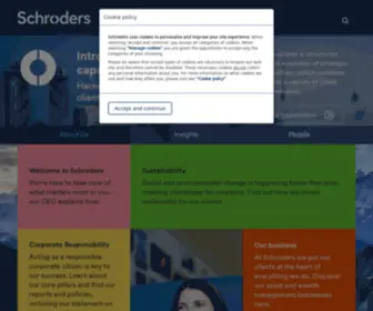 SChroder.com(Schroders) Screenshot