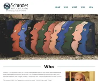 SChroderpr.com(Clear Messages in a Cluttered World) Screenshot