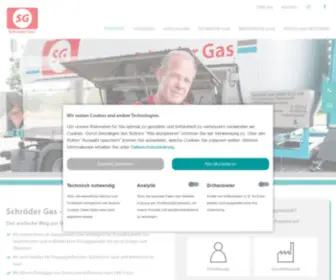 SChroeder-Gas.de(Ihr zuverlässiger Energielieferant) Screenshot