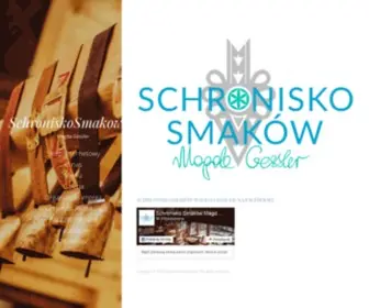 SChroniskosmakow.pl(Schronisko Smaków jest restauracją zlokalizowaną w Bukowinie Tatrzańskiej) Screenshot