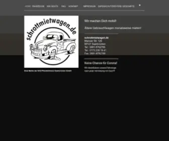 SChrottmietwagen.de(Ältere) Screenshot