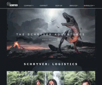 SCHRyver.com(Integrated Logistics Services) Screenshot