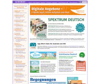 Schubert-Verlag.de(Deutsch als Fremdsprache) Screenshot