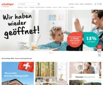 Schubiger.ch(Möbel) Screenshot