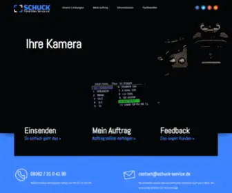 Schuck-Service.de(Startseite) Screenshot