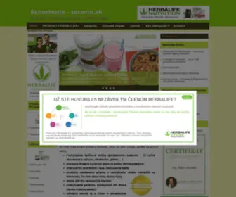 Schudnutie-Zdravie.sk(Nezávislý členovia Herbalife) Screenshot