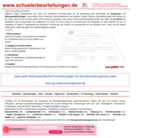 Schuelerbeurteilungen.de(Schülerbeurteilungen) Screenshot