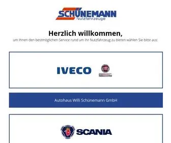 Schuenemann-NFZ.de(Autohaus Willi Schünemann GmbH) Screenshot