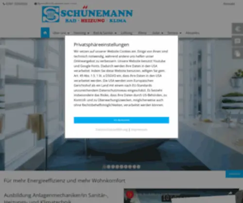 Schuenemann.com(Schünemann) Screenshot
