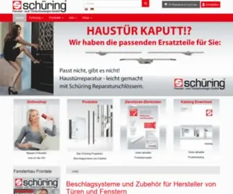 Schuering.de(Türbeschlag) Screenshot